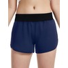 EXARUS 4 Pack Girls Running Athletic Shorts Low Rise 2.5