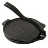 Victoria 8-Inch Cast Iron Tortilla Press HD Spherrous, Commercial-Grade Cast