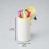 LIHIT LAB. PuniLabo Stand Up Pen Case (Pen Holder), Gray