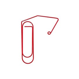 Wire Clip Book Marker Red [GB200]