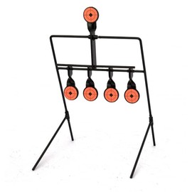 Wolfman Self Resetting Steel Targets Spinning Air Rifle Practice Set