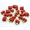 Onkuey 10 Pairs Deans Style Anti-Skid T Plug Connector Adaptor
