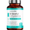 NAC Supplement, 600mg - 90 N-Acetyl-Cysteine Capsules- Vegan Friendly Amino