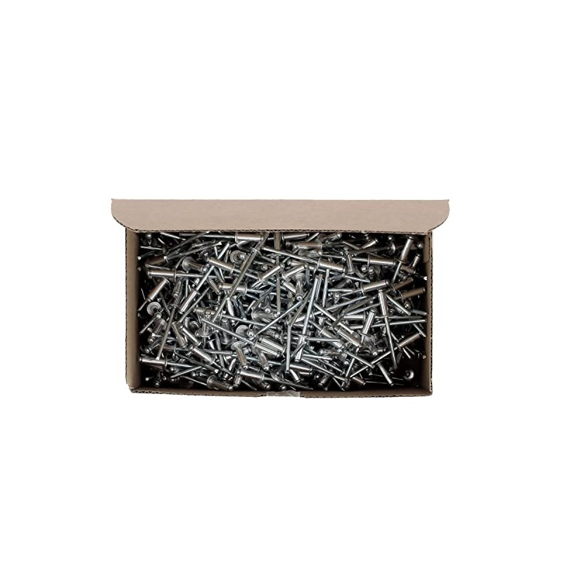 Restagraf 500 x 4mm x 12mm Aluminium Standard Rivets