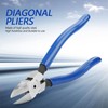 8inch Blue Diagonal Pliers Cable Nose Cutting Nippers Wire Cutter