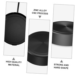 TEHAUX 2 Pcs Zinc Alloy Conference Microphone Wireless Desktop Portable Live Streaming Podcast Mic Noise Reduction