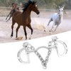 Stainless Steel Kimberwicke Bit Low Port Mouth Horse Chewing Mouth