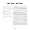 Bulk Pure Whey Protein Pulver, Eiwei√üpulver, Erdbeere, 1 kg, 33