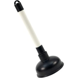 Toilet Plunger & Kitchen Sink Unblocker with (4 inch) Cup & (9 inch) Handle Drain. Unblocker Sink Plunger Drain Unblocker for Home Bath, Kitchen, Sink & Shower unblocker.Black/White