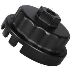 Annbey Oil Filter Wrench 64mm 14 Flute Fit for Toyota Lexus Scion 2.5L to 5.7L Engines Perfect for Camry, RAV4, Tacoma, Highlander, Sienna, Tundra, and More