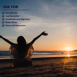 Aromasong Extra Strength Ultra Pure Magnesium Spray with 100% Natural Lavender 8 OZ