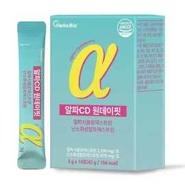 HelloBio Alpha Cyclodextrin One Day Fit Indigestible Maltodextrin / 헬로바이오 알파 시클로덱스트린 원 데이 핏 난소화성 말토덱스트린