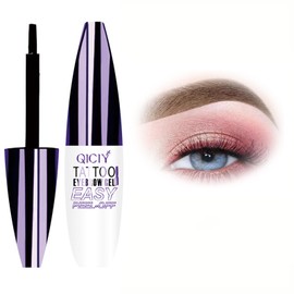 Peel-Off Eyebrow Tinting Gel, Tattoo Easy Peel Off Eyebrow Gel, Waterproof, Long-lasting, Smudge-proof, Transfer-proof Brow Stain (01# Brown)