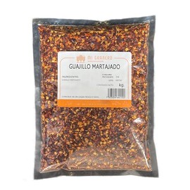 Chile Guajillo Mirasol Martajado 500 gramos Triturado