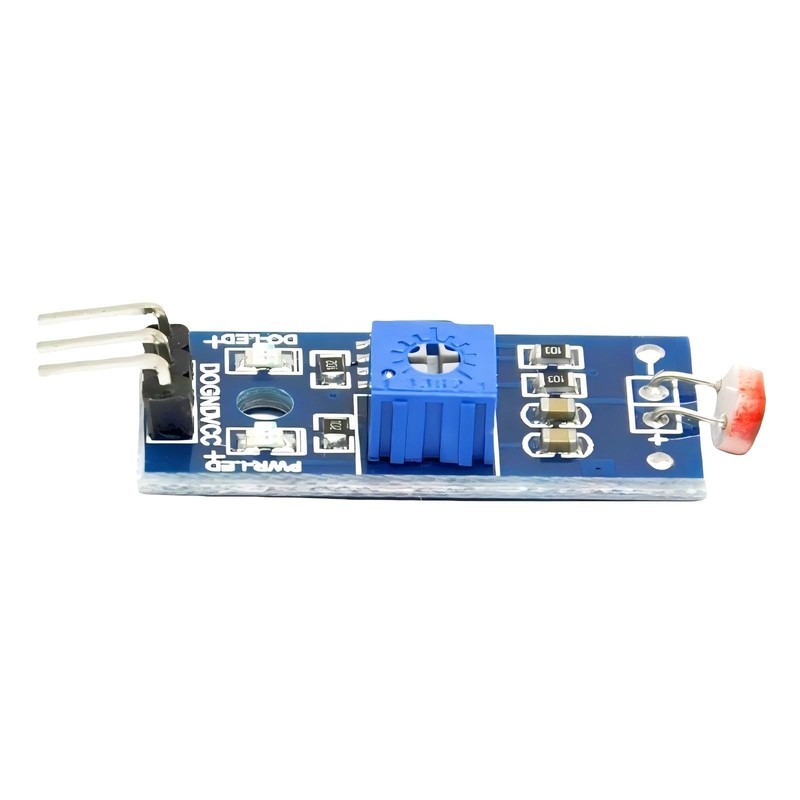 MTDELE 12Pcs Photoresistor Light Sensor 3Pin 3.3V-5V 5MM LDR LM393