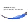 200x150cm Blue Portable Outdoor Camping Hammock with Rod Camping Courtyard