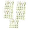 Tofficu 5sets Leaf Charm Pendants Acrylic Charms for Jewelry Making