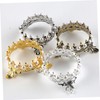 Baluue 2pcs Elegant Nail Art Pen Rack Creative Manicure Brush