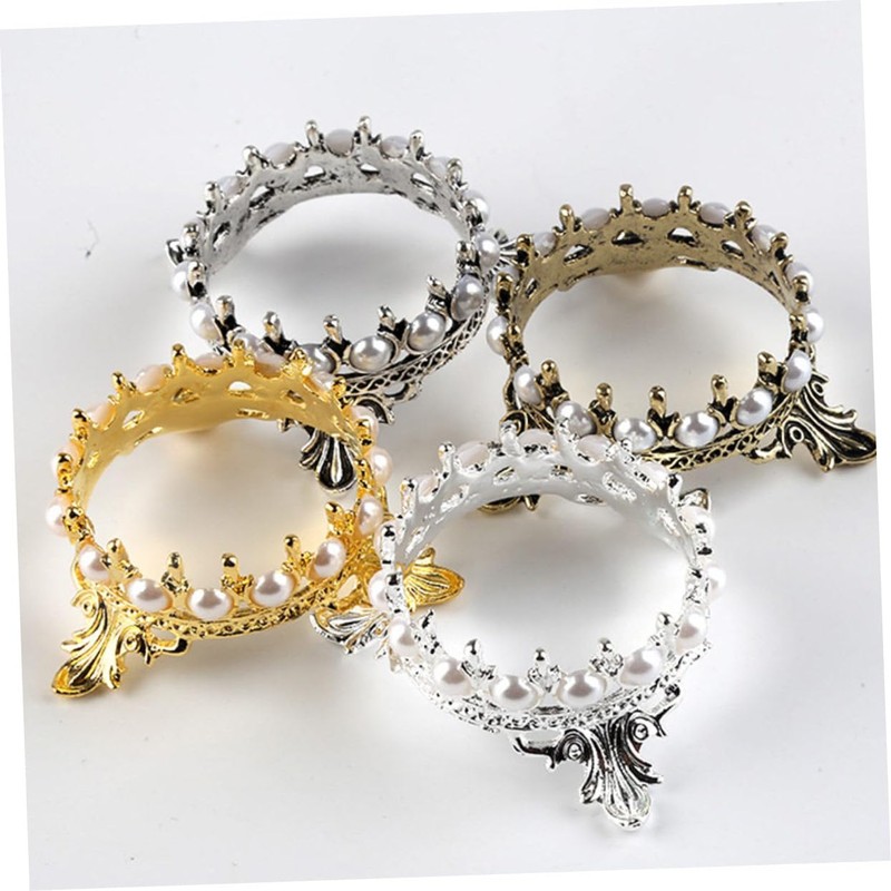 Baluue 2pcs Elegant Nail Art Pen Rack Creative Manicure Brush