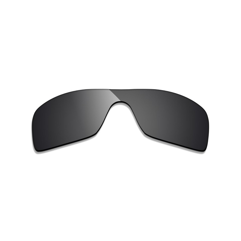 Alphax Stealth Black Polarized Replacement Lenses for Oakley Batwolf OO9101
