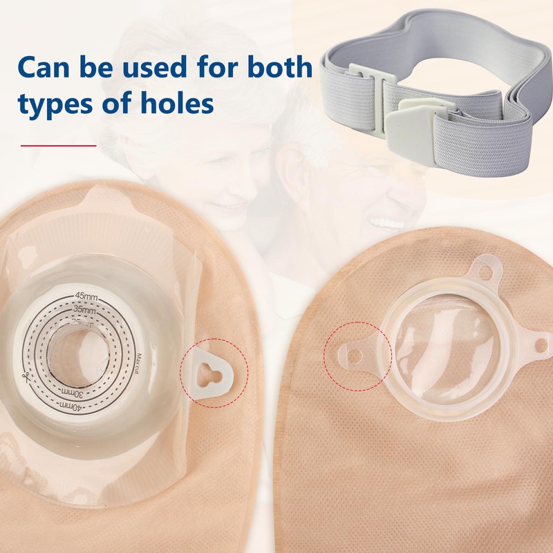DERAYMI Ostomy Belt, Securely Holds Ostomy Pouch in Place, Washable