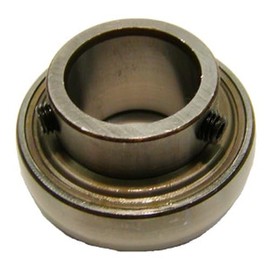 SKF Agricultural Adapter Bearing Industrial Rubber Seal Eccentric Set Screw Locking Collar, Wide Inner Ring for Axles Driveshafts Shafts Output Inner Mount - GYA108RRB