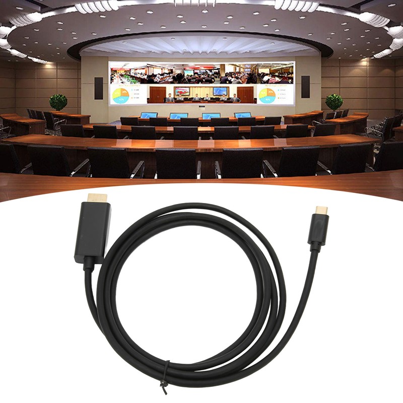 TypeC to High Definition Multimedia Interface Cable Plug and Play