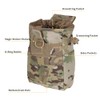 EXCELLENT ELITE SPANKER Molle Dump Pouch Drawstring Magazine Utility Pouch