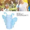 Electric Bubble Machine Automatic Multi Holes Butterfly Shape Portable Lightweight