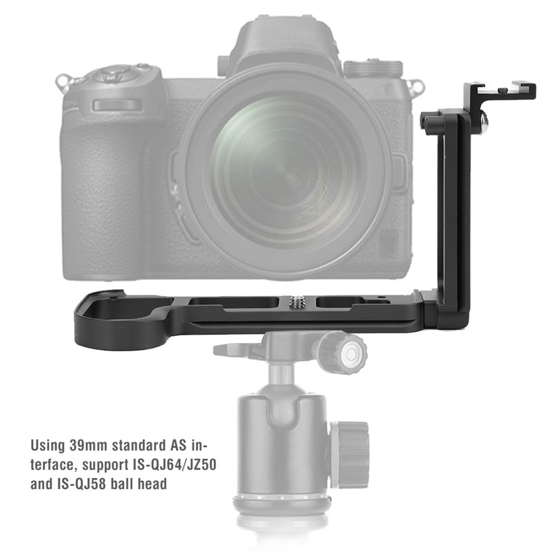 Aluminium Alloy Handle L Vertical Shooting Bracket Quick Release Plate