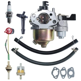 AUMEL Carburetor Fuel Line Filter w/Carb Gasket Kit For Homelite HL252300 UT80522B UT80522D UT80522F UT80953A 179CC Pressure Washer.