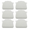 Shinnwa Kitchen Chair Cushions Set of 6, Non-Slip Dining Chair