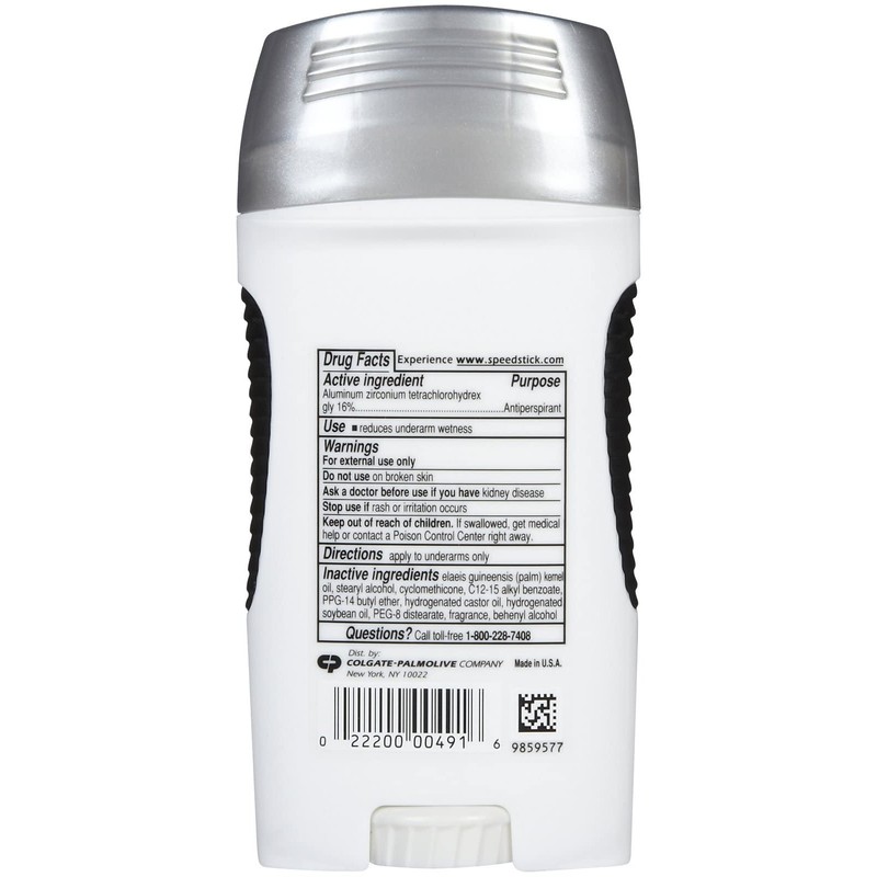 Speed Stick by Mennen Power Antiperspirant & Deodorant Solid, Unscented