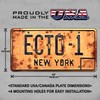 Ghostbusters Afterlife | ECTO-1 | Metal Stamped License Plates