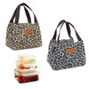 SHENGYIG Pack of 2 Lunch Box Bag, Square Lunch Bag