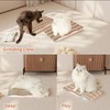 Cat Scratch Pad,2 pcs Large Cat Scratcher Cardboard with Premium
