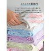 CBJAPAN Carari One Bath Towel, 3x Water Absorbency Microfiber, Blue,