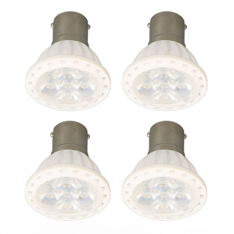 4PCS LED Elevator Light Bulb BA15S AC DC 12V 360LM