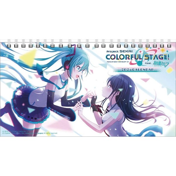 Ensky CL-061 Project Sekai Colorful Stage! Feat. Hatsune Miku 2024 Separate Desk Calendar