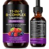 Vitamin B12 Liquid Drops 60ml- 11-in-1 High Strength B Complex