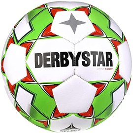 Derbystar Unisex - Adult Football Junior S-Light V23 Size 4, White Green, 4