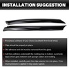 Windshield A Pillar Trim Molding Fit for Nissan Maxima 2016-2021