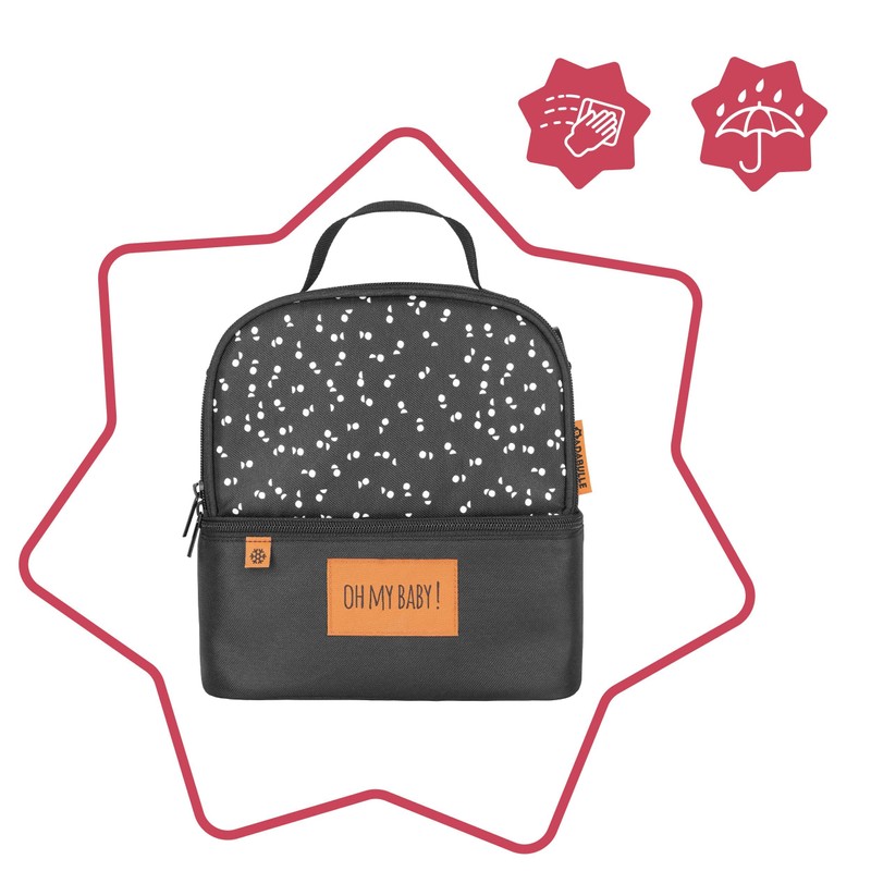 Badabulle Pick & Go Insulated Bag with Separate 2 Inner
