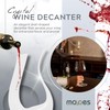 Maypes Luxurious U-Shaped Wine Decanter – Elegant Red Wine Aerator