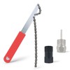 Lrocotanc Bicycle Chain Whip – Sprocket Puller Set – Includes