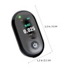 Baluue 4pcs Portable Breathalizer Auto Alcohol Tester Mini Alcohol Detector
