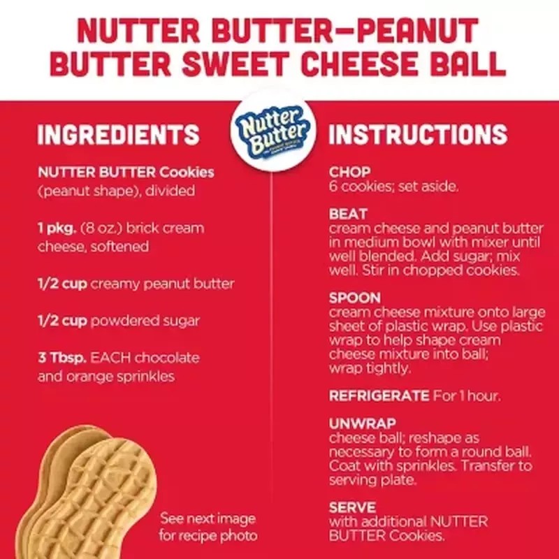 Nutter 3 PACK - Nutter Butter Peanut Butter Sandwich Cookies,