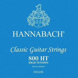 Hannabach 652381 Series 800 High Tension Single E1 String for Classic Guitar