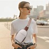 Anti Theft Sling Crossbody Bag for Women Trendy ，Small Vegan