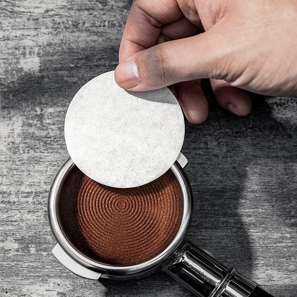 Puck - Filtro usa e getta per espresso (58 mm, 500 pezzi)